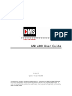 As 400 User Guide
