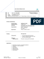 PIS - Product Information Sheet - Sulfamic Acid