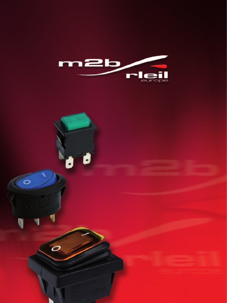 Catálogo de Pulsadores M2B | PDF | Fuse (Electrical) | Ac Power Plugs ...