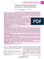 Utama Et Al - The Incidence of Palatal Fistula Postpalatoplasty in Childern With Dental Caries