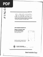 MIL - Sonic Fatigue Design Guide For Military Aircraft | PDF