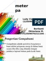 Parameter Gempa - Ludy Berli (SP)