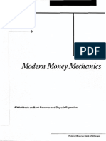 Modern Money Mechanics From The Chicago Fed