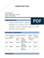 Curriculum Vitae: Abhisek Kumar