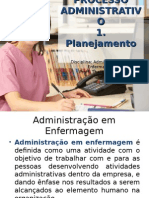 Aula 3 - Processo ADM - Planejamento