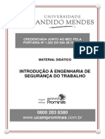 Introdução à Engenharia de Segurança do Trabalho