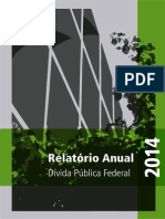 Relatório Da Divida Publica 2014 - Tesouro Nacional