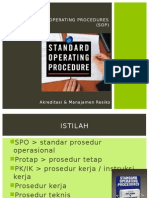Standard Operating Procedures (Sop)