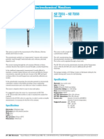 Electrochemical Monitor Flow Cells for Water Testing