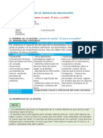 Sesinde Aprendizaje Comprension de Textos Con Rutas