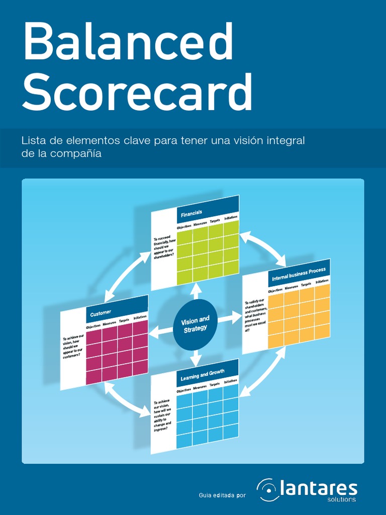 Guía del Balanced Scorecard Integral | PDF | Planificación | Cognición