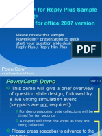 PowerCom For Plus Office2007 Sample English