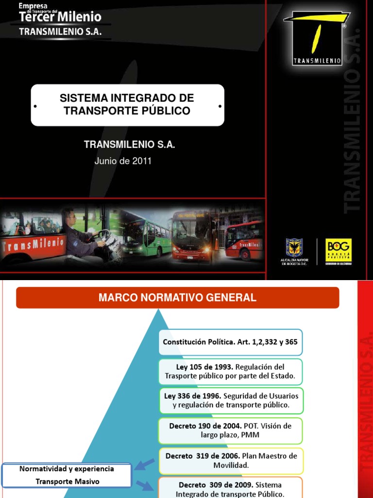 Sistema Integrado de Transporte Publico | PDF | Finanzas y dinero ...
