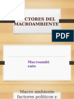 Factores Del Macroambiente