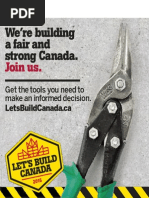 Federal Election Let's Build Canada 2015