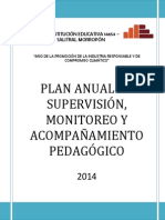 Plan de Supervision Pedagogica