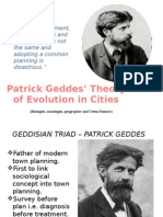 Patrick Geddes Town Planning Presentation