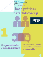 As 5 boas praticas para folow-up Prospectando