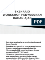 Skenario Workshop Penyusunan Bahan Ajar