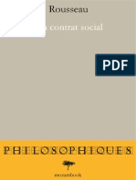 Du Contrat Social Rousseau PDF