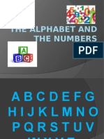 The Alphabet and the Numbers