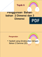 Penggunaan Bahan-bahan 2 D dan 3 D.ppt