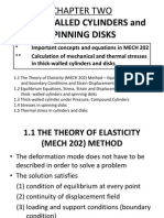 Two Thick-walled Cylinders and Spinning Disks