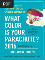 Download What Color is Your Parachute 2016 by Richard Bolles - Tips on Interviewing for a Job by Crown Publishing Group SN274326038 doc pdf