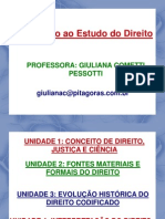 MATERIAL DE APOIO 01 - Introdução ao Estudo do Direito - Professora Giuliana.pdf