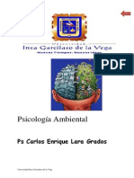 Psicologia Ambiental - Unidad I