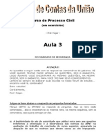 Aula 03 - Do Mandado de Seguranca