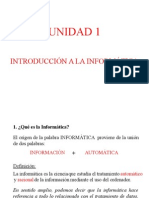 Introducción a La Informática