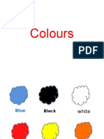 Colours and technical vocabulary