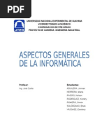 Aspectos Generales de La Informática
