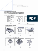 Listening Diagnostic Test