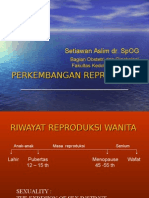 Perkembangan Reproduksi