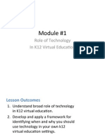 Module 1.2 - Role of Technology