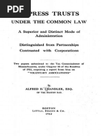 law common trusts lesson rationale plan certificate birth trust express affidavit pure ownership under randy rosado sample document