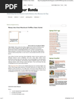Download Resep Dan Cara Membuat Chiffon Cake Coklat by viedytoto SN274346498 doc pdf