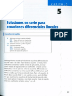 Capitulo 05 - Soluciones en Serie para Ecuaciones Diferenciales Lineales