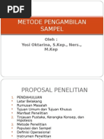 Download METODE PENGAMBILAN SAMPEL by Yosi Oktarina SN274348397 doc pdf