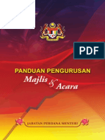 Buku Panduan Pengurusan Majlis Dan Acara Jpm