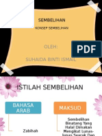 SEMBELIHAN: Konsep dan Isu-Isu