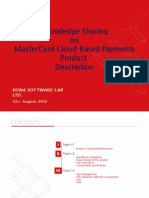 Presentation - MasterCard Cloud-Based Payment - Product Description - 2015