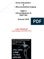 5-2015 Ortho Power Point Part 8 - X-Ray Review #1
