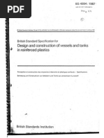 ASME RTP-1 Standard for FRP Tanks | PDF | Specification (Technical ...