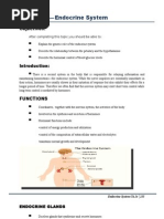 Endocrine System Module 