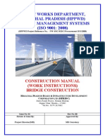 HPPWD Construction Manual for Bridge Projects