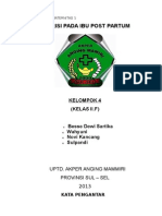Daftar Isi Nutrisi Post Partum