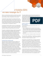 Software-Defined Visibility (SDV) - The new paradigm for IT – Gigamon Whitepaper